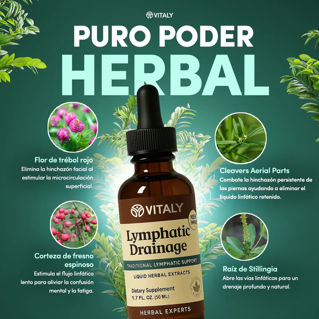Gotas Vitaly – Desintoxicación Linfatica de Forma Natural