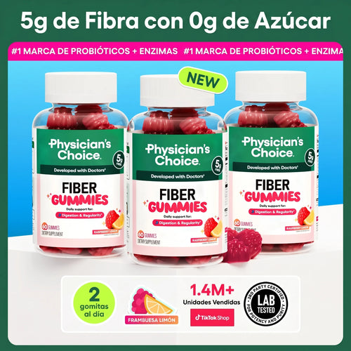 Fiber Gummies® Pack 3x1 | Desinflama y suelta todo lo atascado